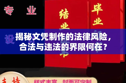 青羊揭秘文凭制作的法律风险，合法与违法的界限何在？